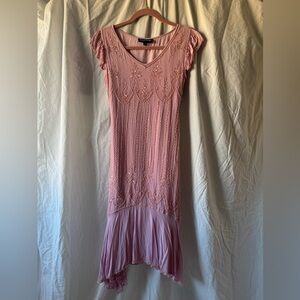 90s/Y2K does 1920s Flapper Style Beaded Dress Anna Sui Style #artdeco